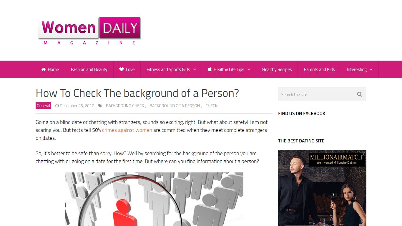 How To Check The background of a Person? - Women Daily Magazine